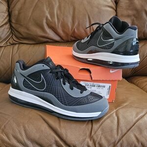 New Men's Nike Air Max 360 Low Cool Grey Black White Size 10 (LIMITED EDITION)